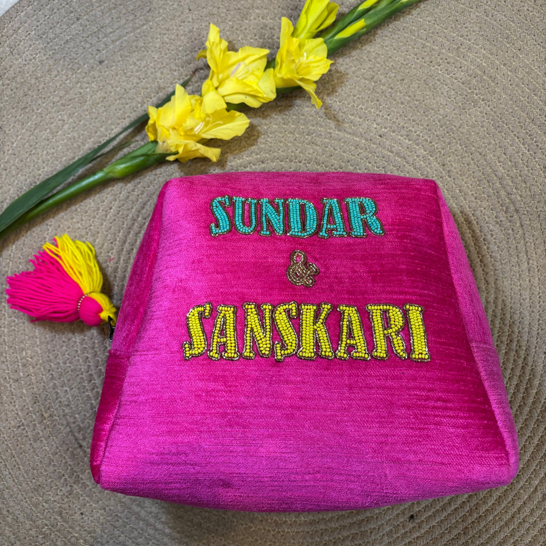 Sundar &amp; Sanskari Pouch