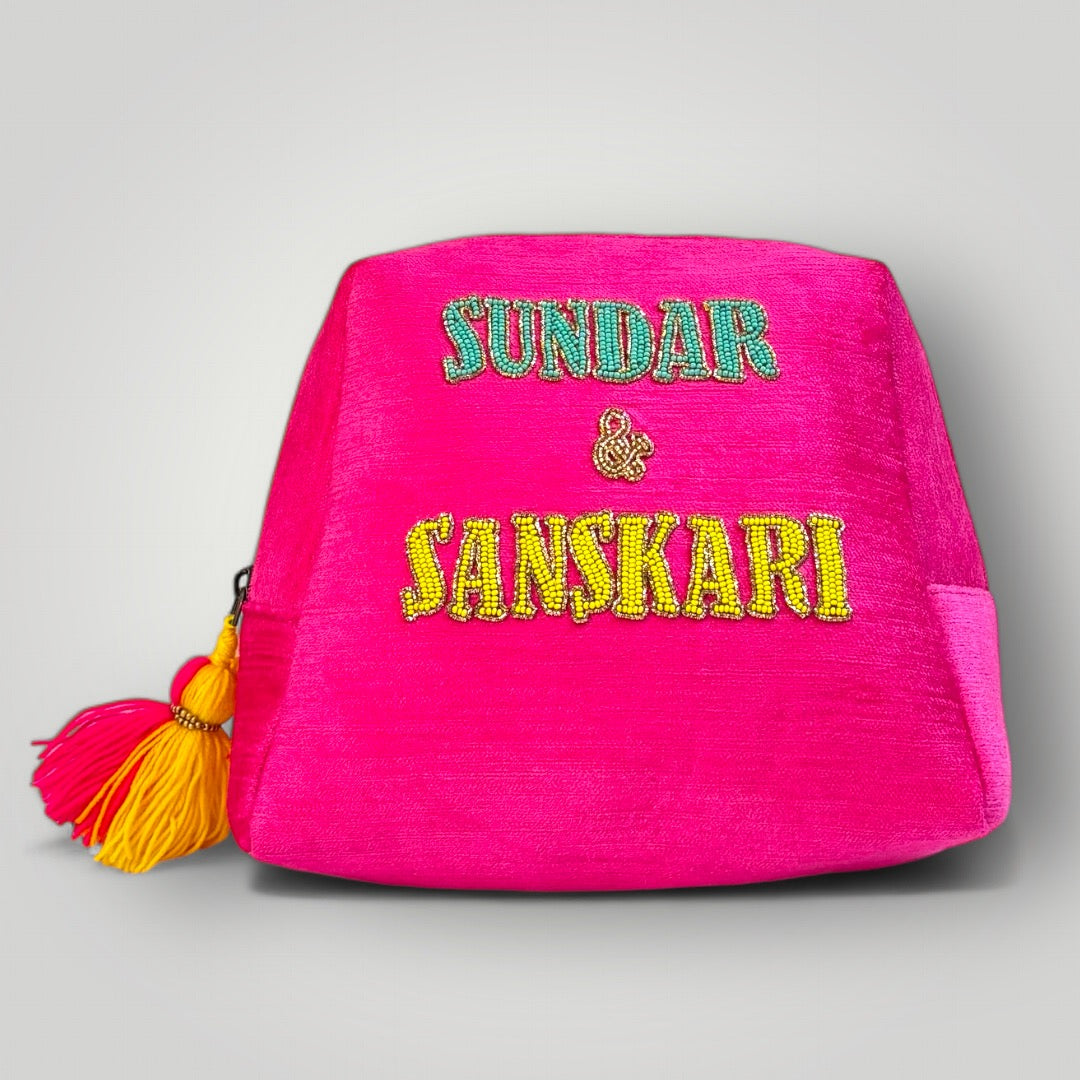 Sundar &amp; Sanskari Pouch