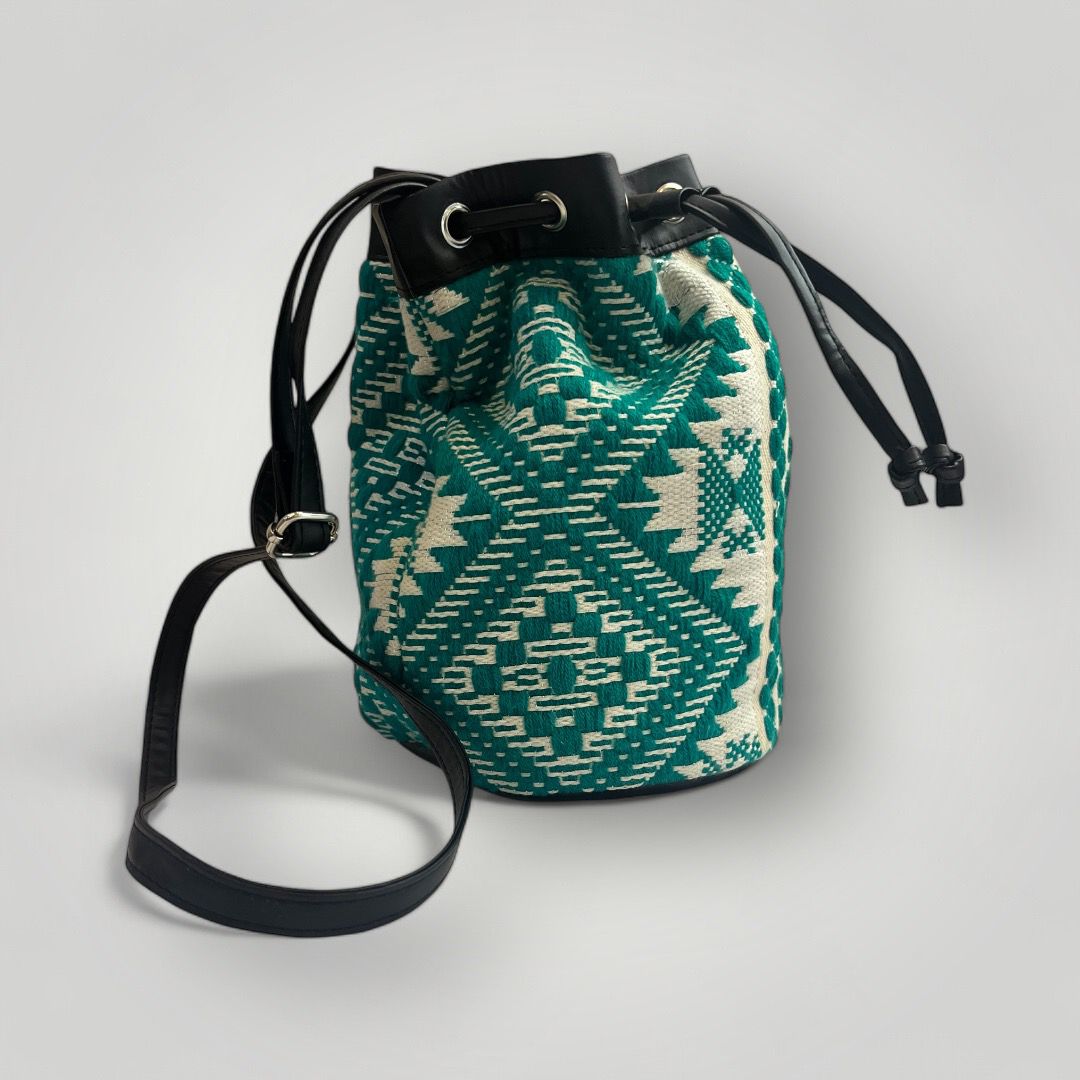 Boho Green Potli Bag